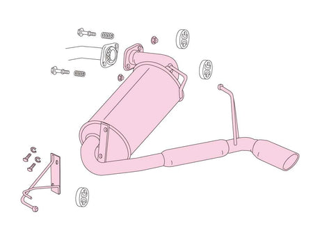 Fujitsubo Legalis R Exhaust - Toyota Celica Ss-Ii ZZT231