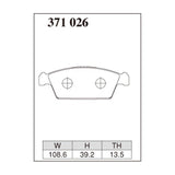 Dixcel ES Type Brake Pads - Front - CT/CV21S