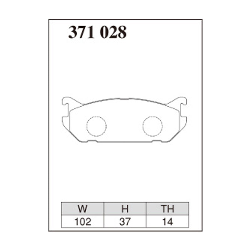 Dixcel Z Type Brake Pads - Front - Alto CM22V NA