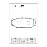 Dixcel ES Type Brake Pads - Front - ZC11