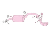 Fujitsubo A-K Exhaust - Suzuki Wagon R Fx Limited 2WD/Alto NA 2WD MH23S/HA25S