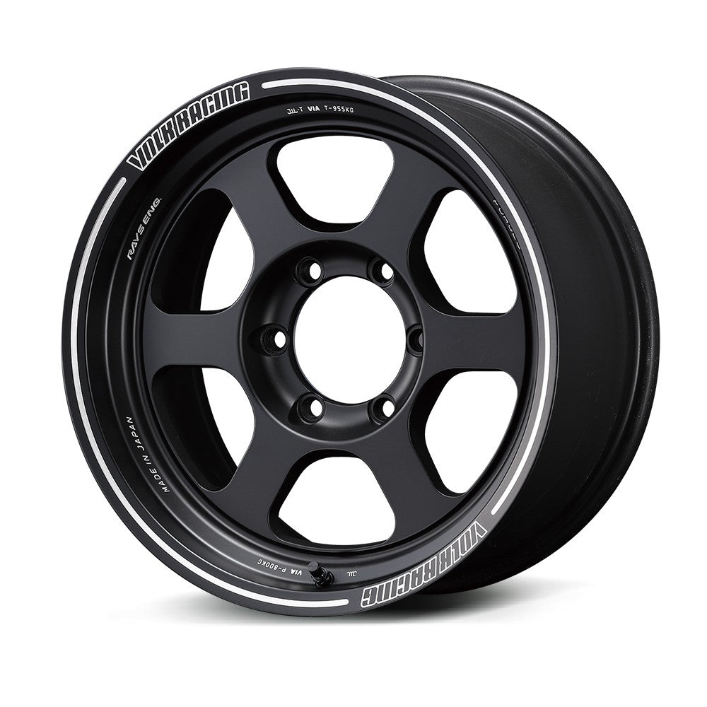 Rays Volk Racing TE37XT Alloy Wheel - 17x8 ET20 6x139.7 Blast Black