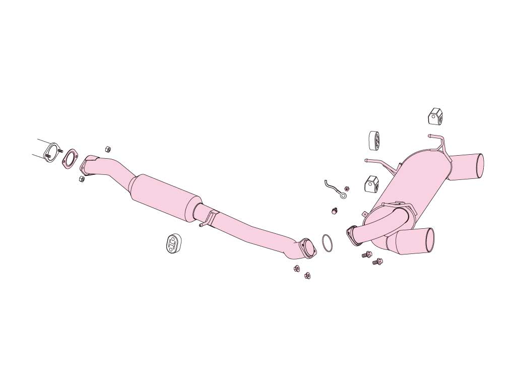 Fujitsubo Legalis R Exhaust - Nissan 350Z Z33