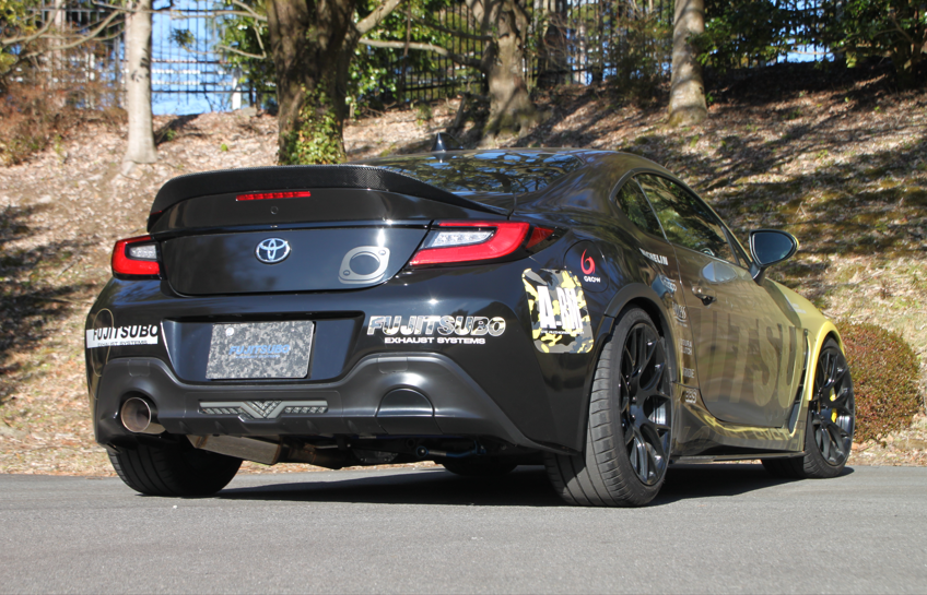 Fujitsubo EXH+ Muffler Garnish, Driver Side - Toyota/Subaru GR86/BRZ ZN8/ZD8