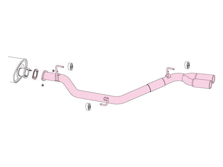 Fujitsubo A-S Exhaust - Nissan Elgrand 2.5 TE/TNE52