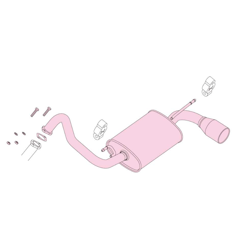 Fujitsubo Legalis K Exhaust - Pajero Mini Turbo H58A