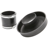 Ramair 90mm Aluminium Velocity Stack with Silicone Coupler (3.5inch)