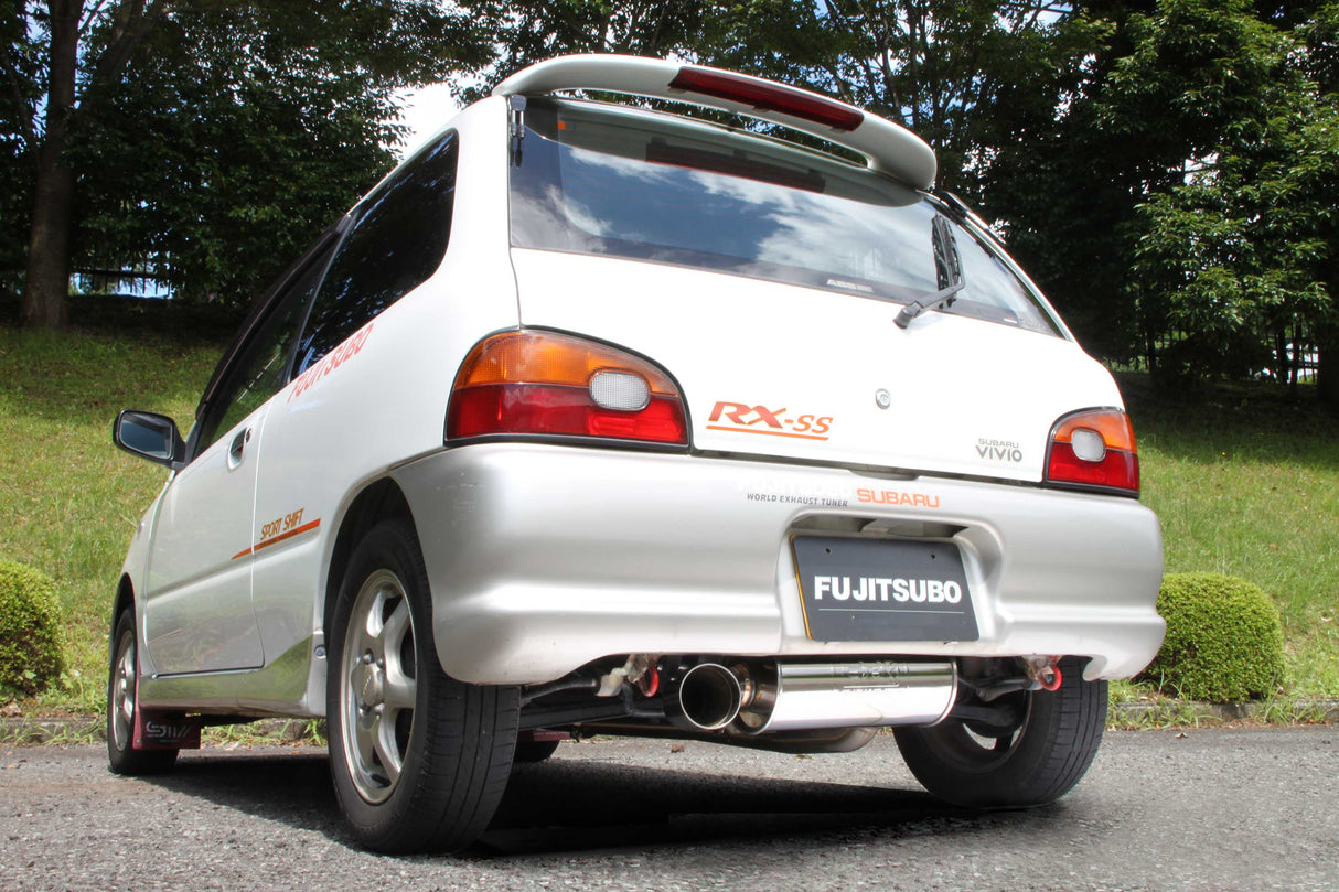 Fujitsubo Power Getter Exhaust - Subaru Vivio Supercharger 4Wd KK4