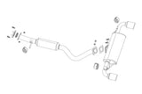 Fujitsubo A-R Exhaust - Toyota GR Yaris 1.6 Turbo 4WD GXPA16