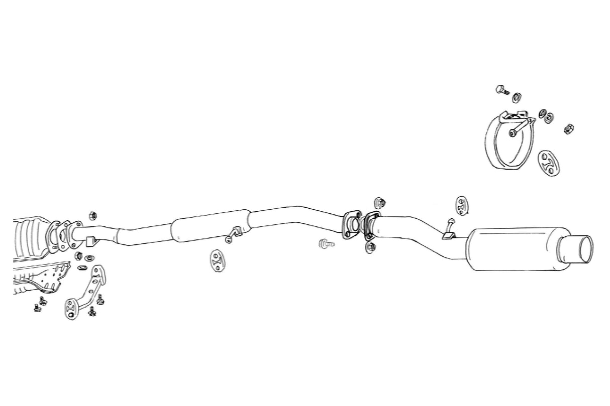 Fujitsubo Power Getter Type RS - Mitsubishi Lancer Evolution CD9A/CE9A