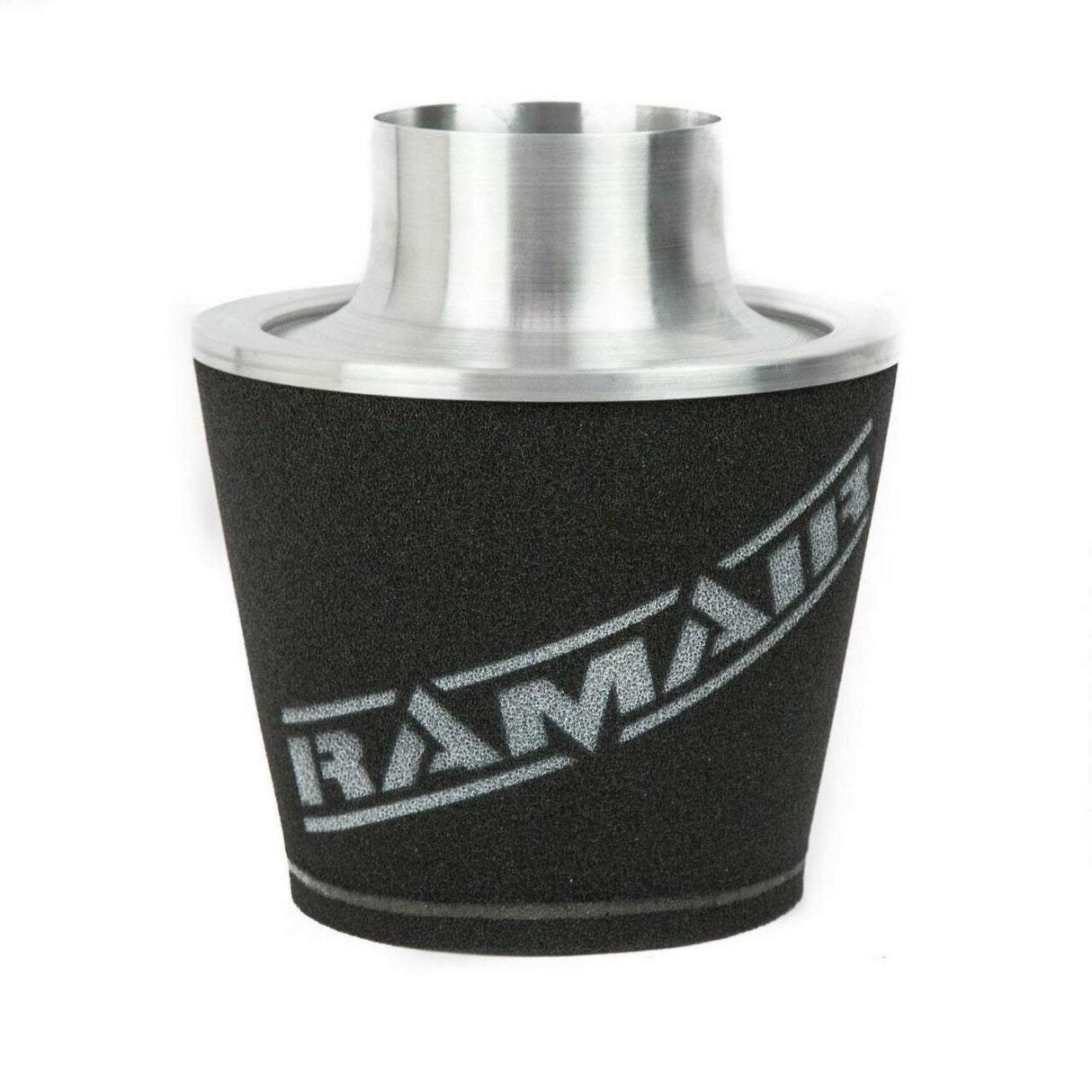 Ramair Ramair Large Foam Filter Aluminium Base 100mm (3.9inch) OD SIlver