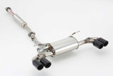 Fujitsubo A-RM+C Exhaust - Toyota/Scion 86 (2012-2016) for TRD Aero kit ZN6