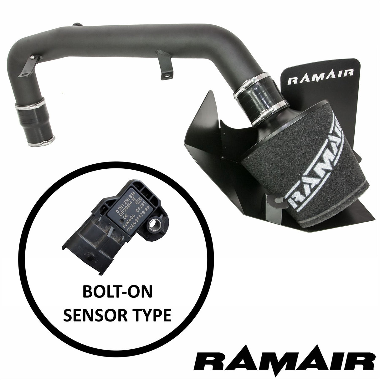 Ramair Performance Foam Induction Kit for Ford Focus ST 250 MK3 2.0T upto 2014