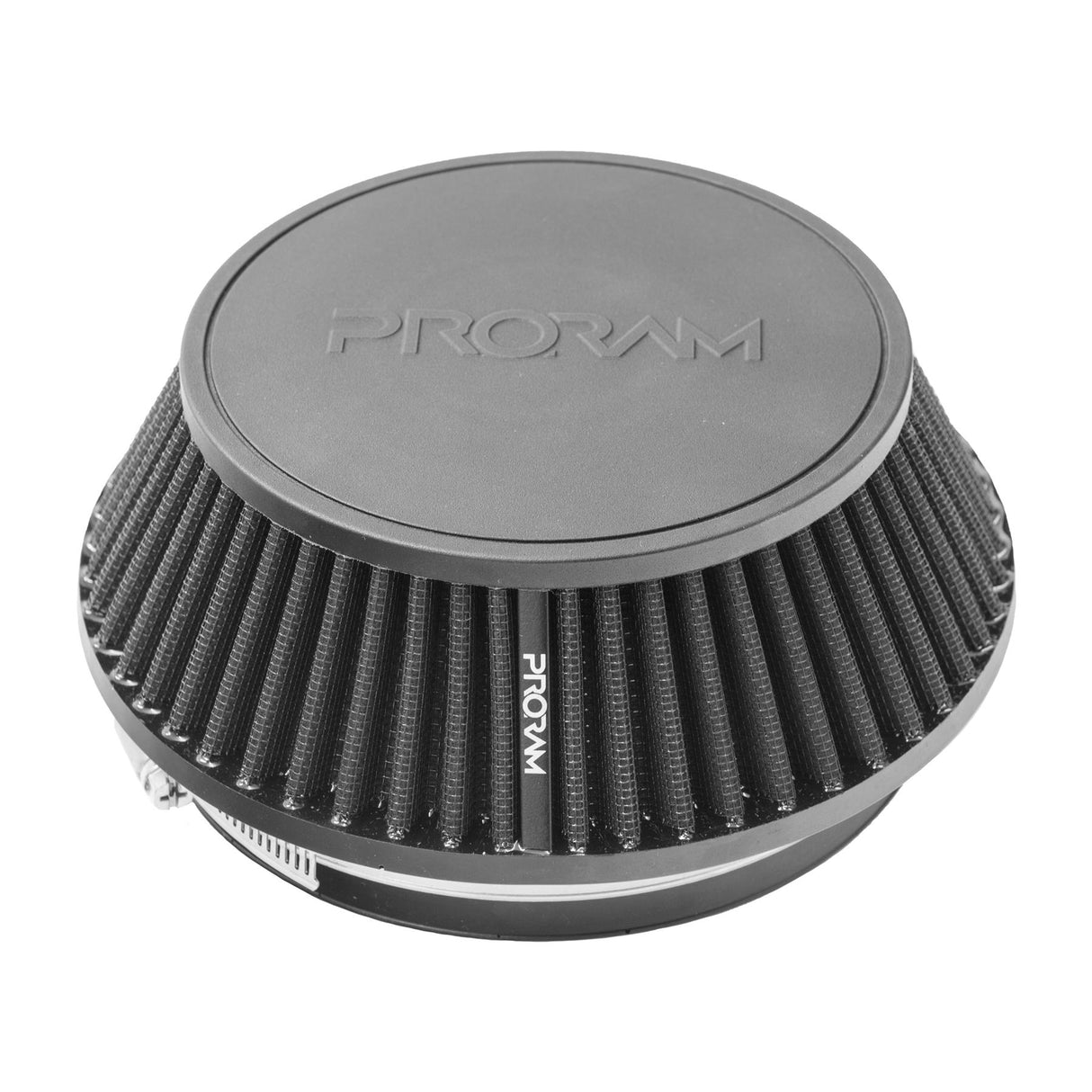 Ramair Pleated 127mm (5inch) OD Neck - Small Cone Air Filter with Velocity Stack