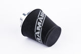 Ramair Foam Performance Universal Cone Air Medium Filter Coupler - 100mm (3.9inch) Silver