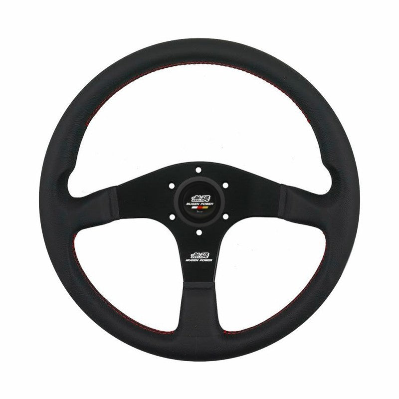 Mugen Racing III Steering Wheel - Leather