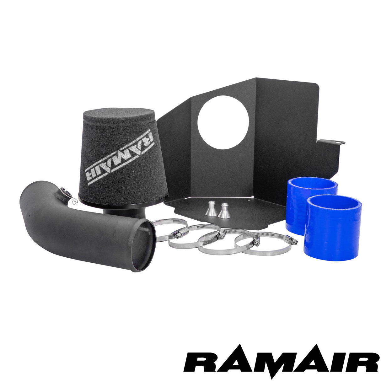 Ramair Performance Foam Induction Kit for MK8 Ford Fiesta ST 1.5 EcoBoost - Blue Hose