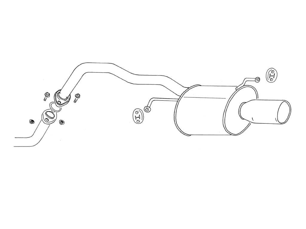 Fujitsubo Wagolis Exhaust - Nissan Elgrand 2/4Wd ALE/WE50