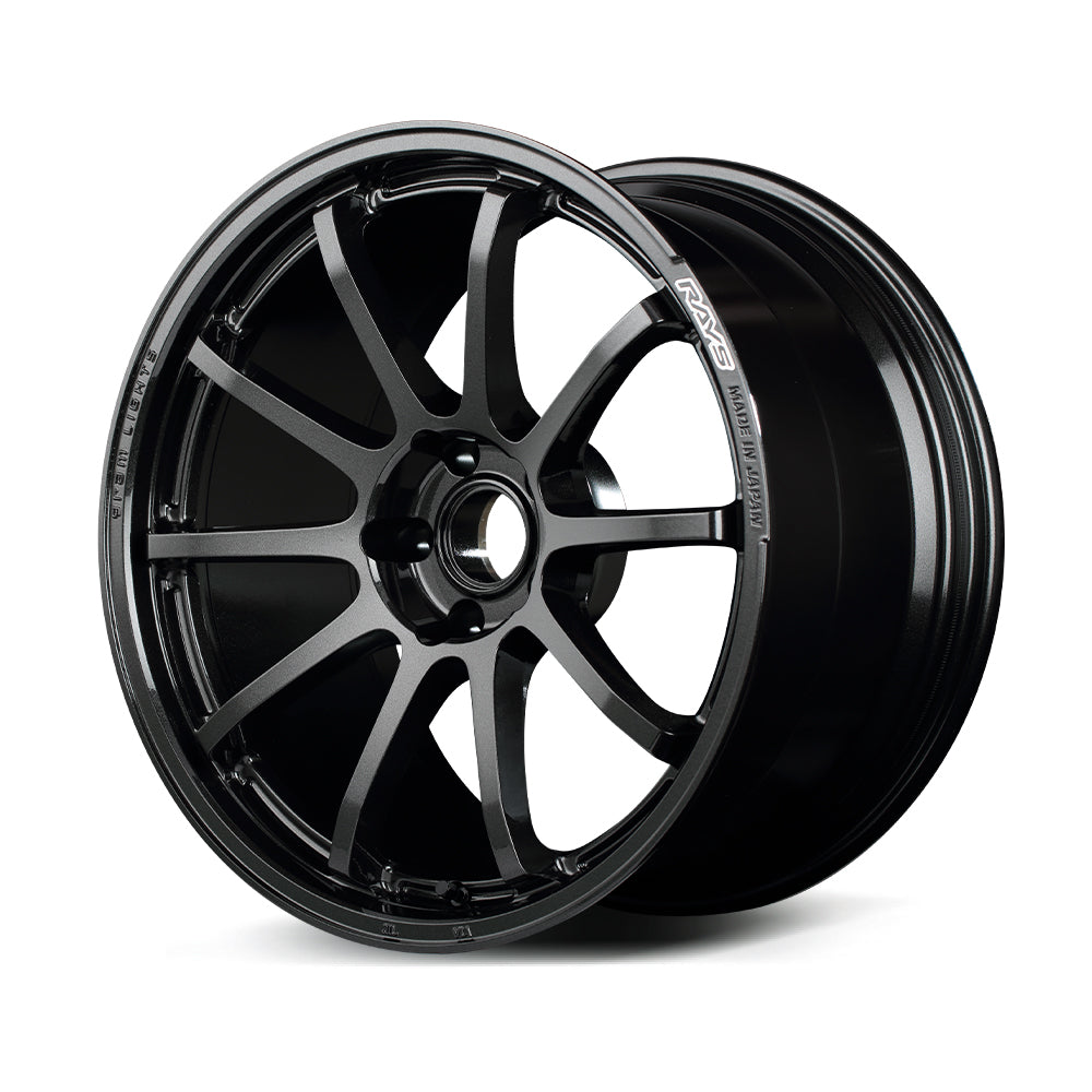 Rays Gram Lights 57NR Alloy Wheel - 18x7.5 ET38 5x114.3 Glass Black