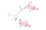 Fujitsubo A-S Exhaust - Subaru Levorg 1.6/2.0 Turbo VM4/VMG