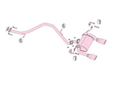 Fujitsubo A-S Exhaust - Toyota C-HR Hybrid2WD ZYX10/ZX11