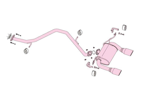 Fujitsubo A-S Exhaust - Toyota C-HR Hybrid2WD ZYX10/ZX11