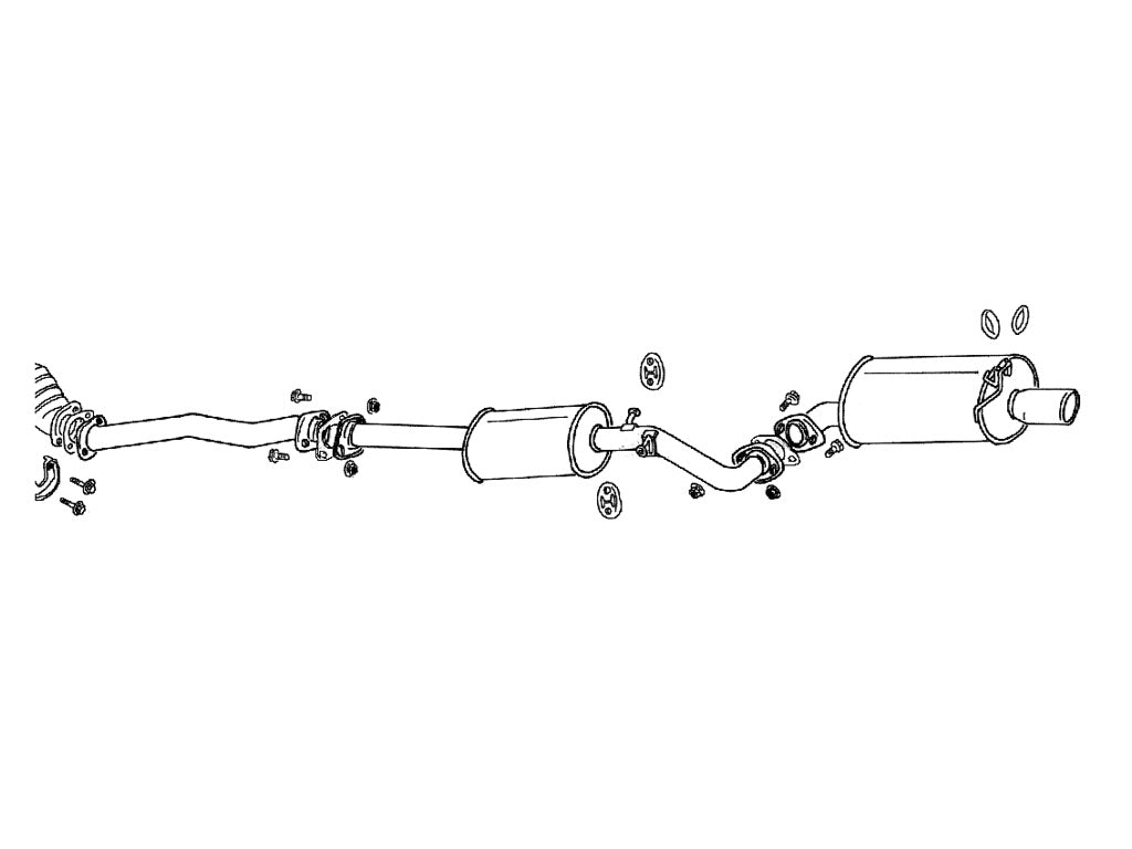 Fujitsubo Legalis R Exhaust - Toyota Verossa 2.5 Turbo JZX110