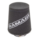 Ramair Ramair Foam Universal Cone Intake Rubber Neck Air Filter 80mm (3.1inch) ID Breather Holes