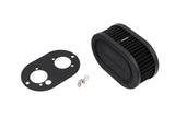 Ramair Pleated Carburettor Intake Air Filter Baseplate to fit Dellorto 40 DHLA - 65mm