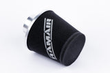 Ramair Foam Performance Universal Cone Air Small Filter Coupler 70mm (2.75inch) Silver