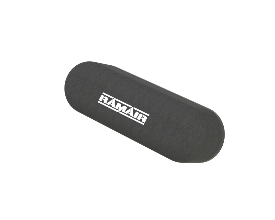 Ramair Twin Domed Carb Air Filter & Baseplate to fit Caterham Vauxhall 2.0 16v Weber DCOE - 90mm Internal Height