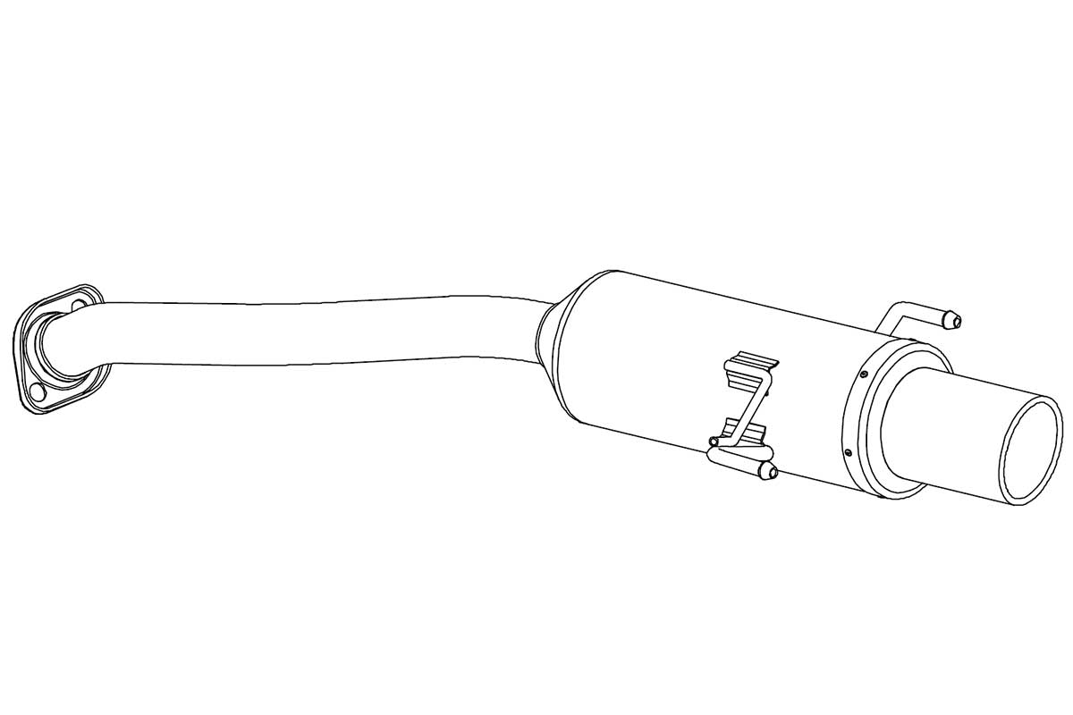 Fujitsubo A-S Exhaust - Honda Stream 1.8/2.0 2WD RN6/8