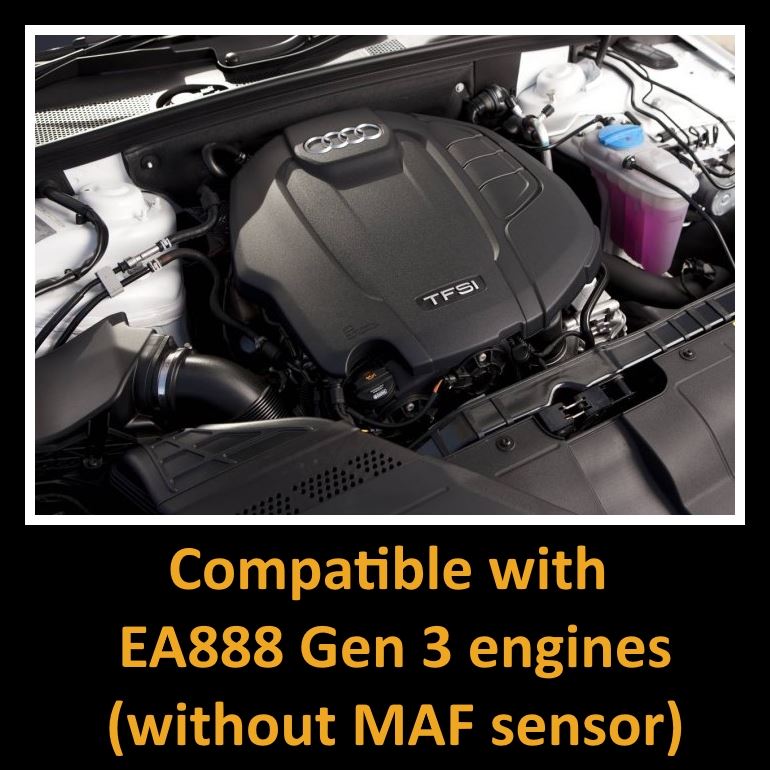 MST Performance Induction Kit - Audi A4 & A5 1.8 & 2.0 TFSI EA888 Gen 3 Without MAF Sensor