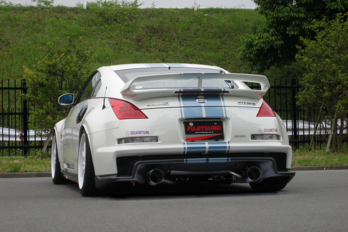 Fujitsubo Legalis R Exhaust - Nissan 350Z Version Nismo Z33