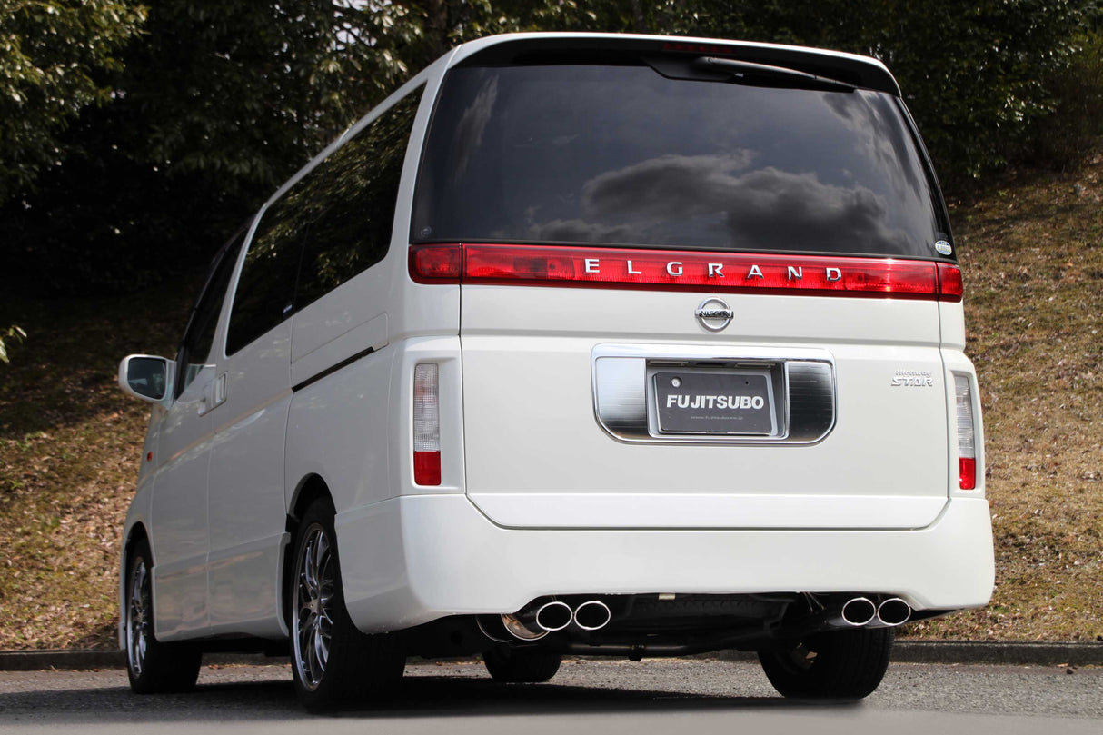 Fujitsubo Legalis R Exhaust - Nissan Elgrand Highwatstar 3.5 2/4Wd E/EN51