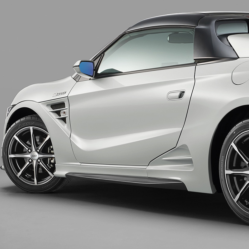 Mugen Side Skirts, Unpainted - S660 JW5