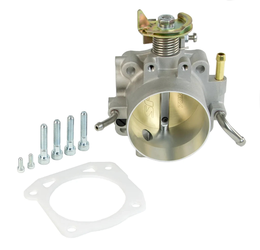 SpeedFactory Cast Throttle Body B/D/F/H 70mm Includes Thermal Gasket