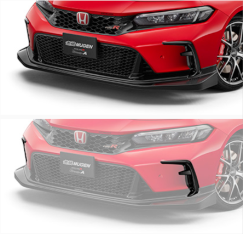 Adorno de parachoques delantero Mugen - Civic Type R FL5