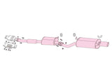 Fujitsubo Legalis R Exhaust - Toyota Mark II/Chaser/Cresta 2.5 NA JZX100