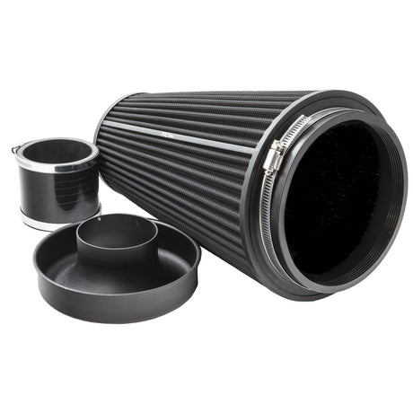 Ramair Ramair Pleated 70mm (2.75inch) ID Neck XLarge Cone Air Filter with Velocity Stack and Coupling