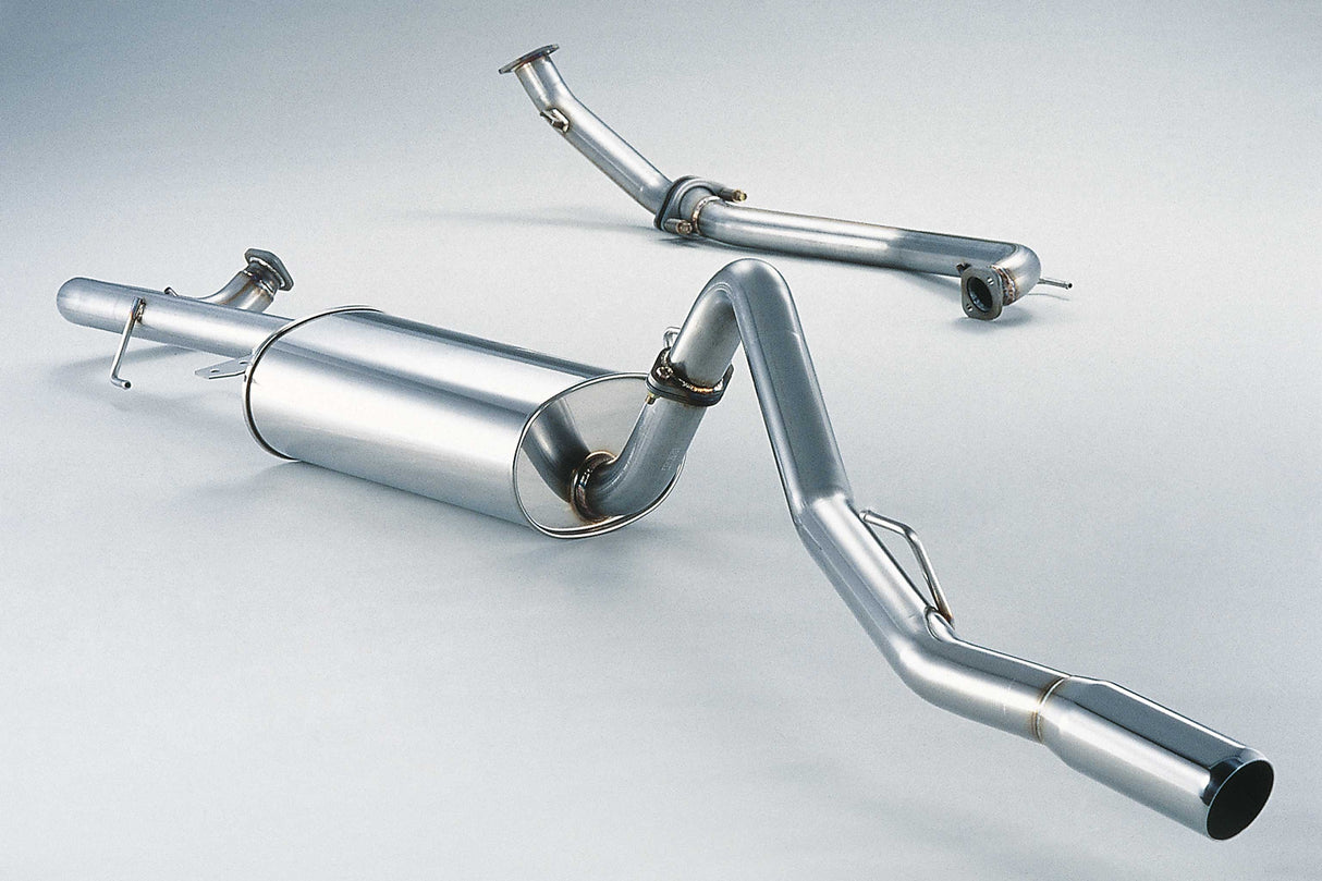 Fujitsubo Legalis 4 Exhaust - Isuzu Bighorn (Trooper) Dt Long UBS69GW