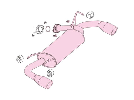 Fujitsubo A-S Exhaust - Nissan Murano 2.5 TZ51/TNZ51