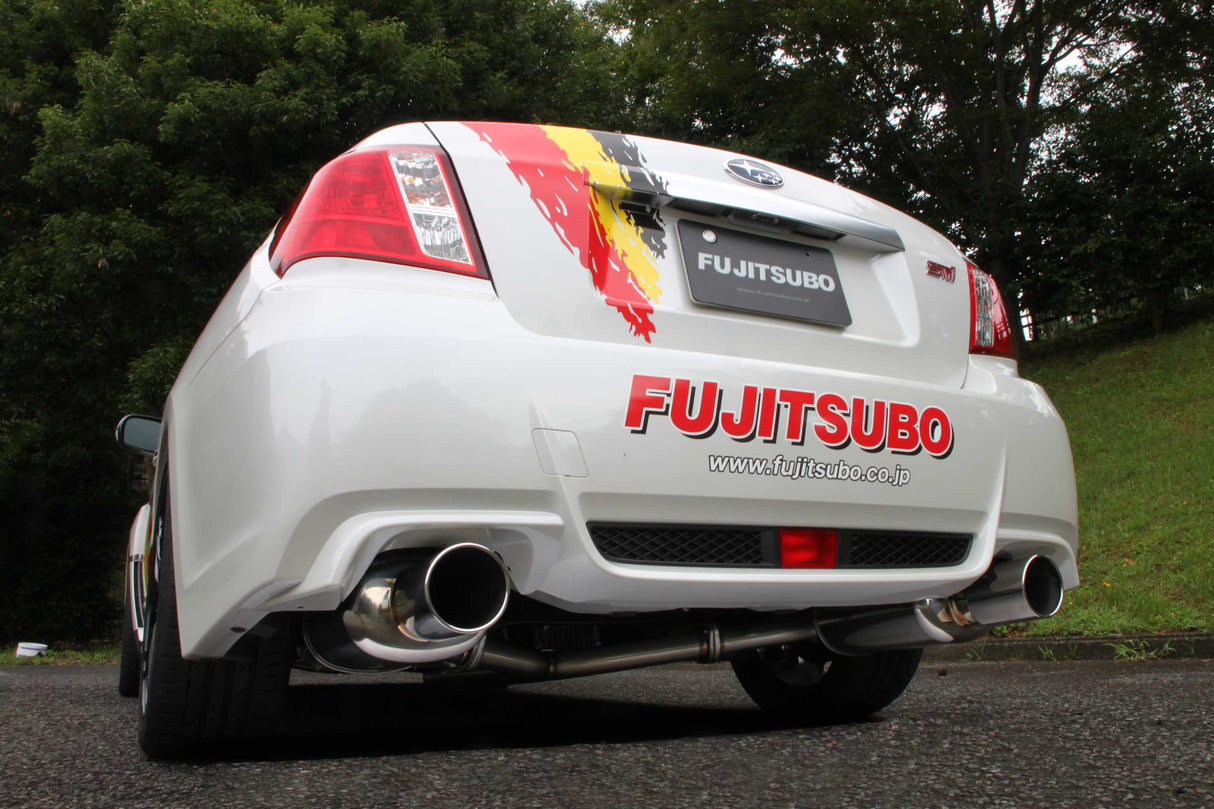 Fujitsubo A-R Exhaust - Subaru WRX STI/STI A-Line GVB/F