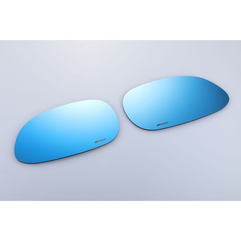 Spoon Blue Wide Side Mirror Glass - Civic EG