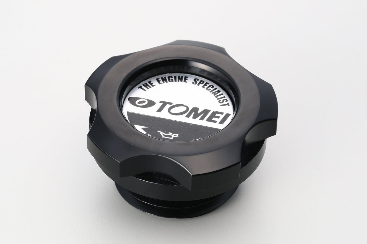 Tomei Oil Filler Cap, Black - Various Subaru Toyota M42 X P4.5