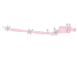 Fujitsubo Legalis R Exhaust - Toyota Cardina Turbo ST215W