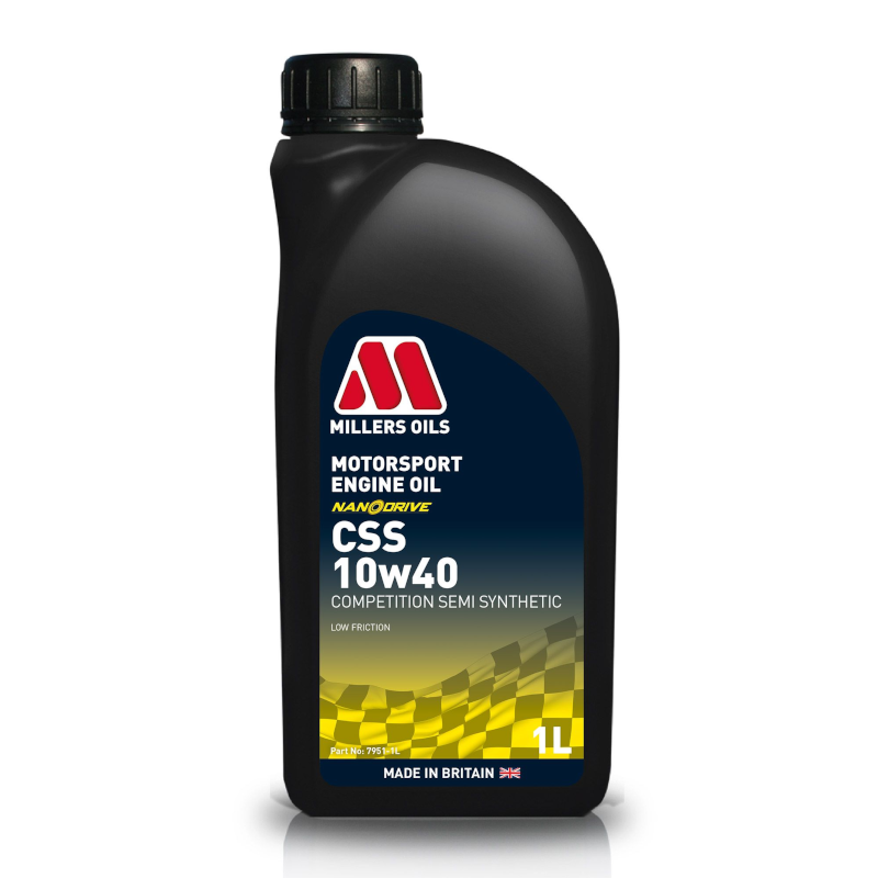 Millers CSS Nanodrive 10W40 Semi Synthetic Oil - 1 Litre