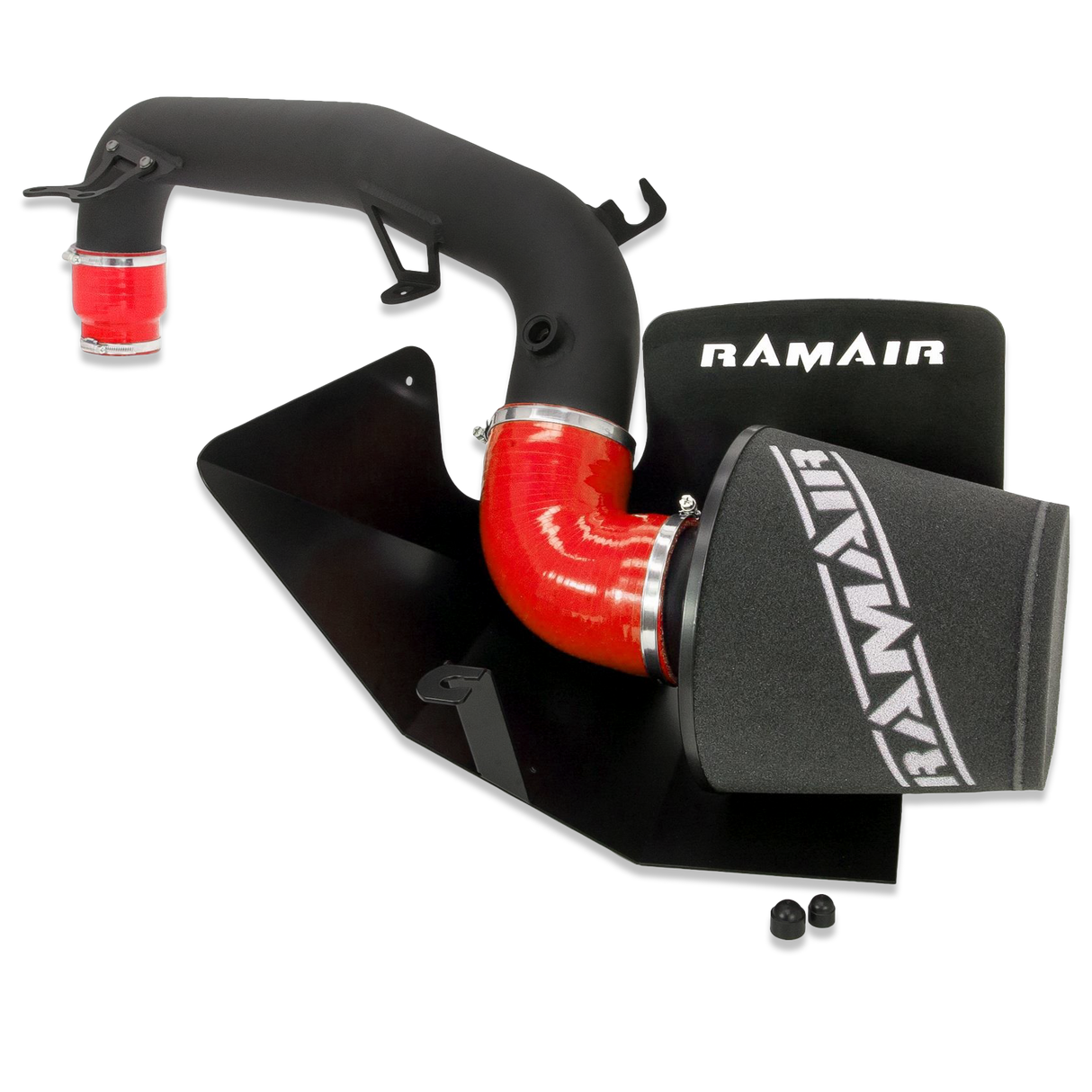 Ramair Performance Foam Induction Kit for 2.3 Ecoboost MK3 Ford Focus RS - Red Hose