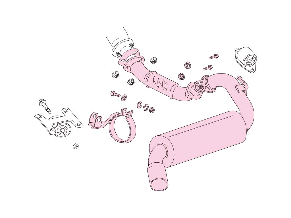 Fujitsubo RM-01A Exhaust - Toyota Mr2 Turbo SW20