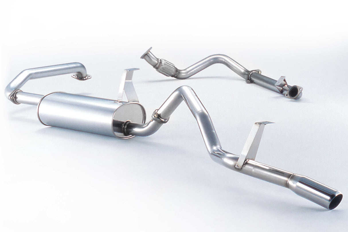 Fujitsubo Legalis 4 Exhaust - Toyota Land Cruiser Prado70 2.4 Dt LJ78G/LJ78W